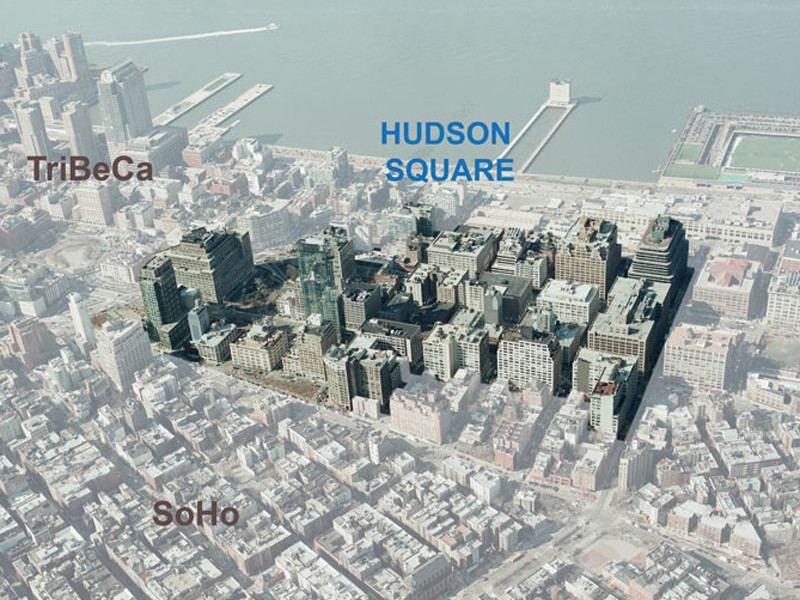 Hudson Square map Hudson Square map